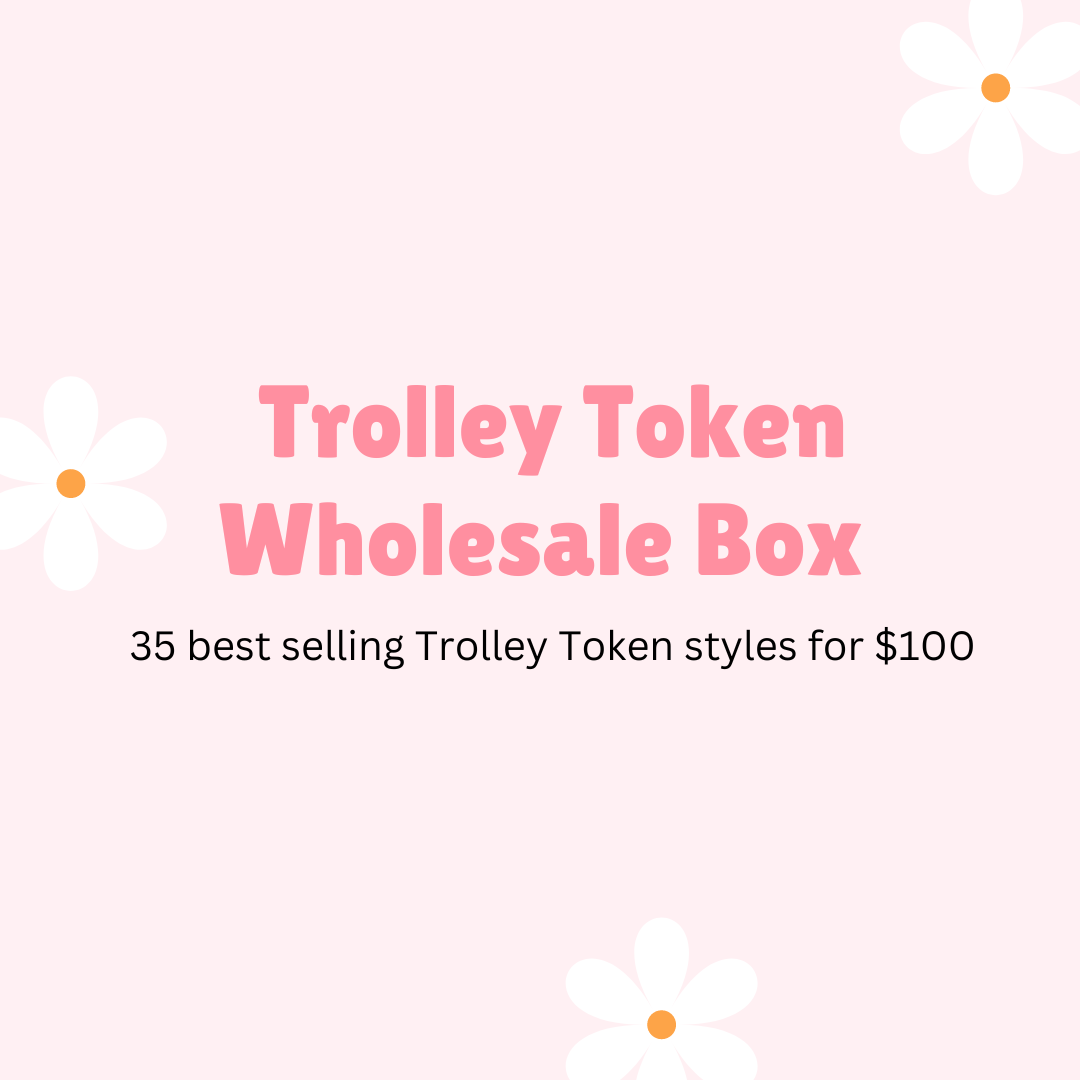 Trolley Token Wholesale Box