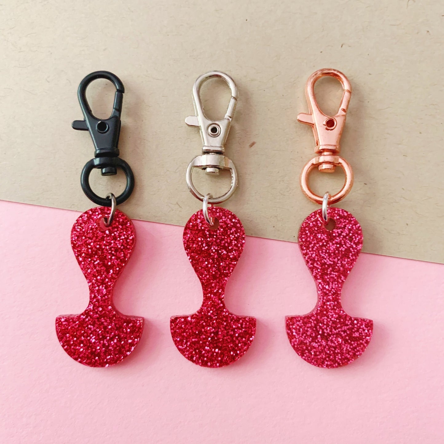Glitter Trolley Tokens