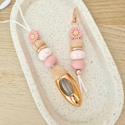 Blush Daisy Diffuser & Keychain Set