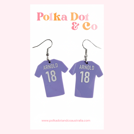 Mackenzie Arnold Jersey Earrings