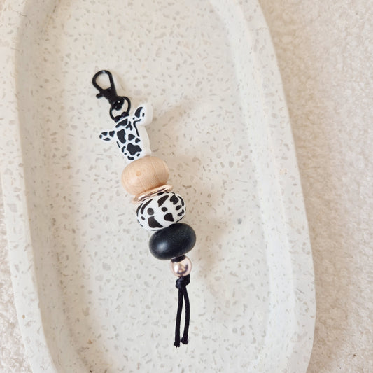 Cow Keychain