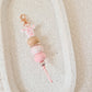 Pink Cow Keychain