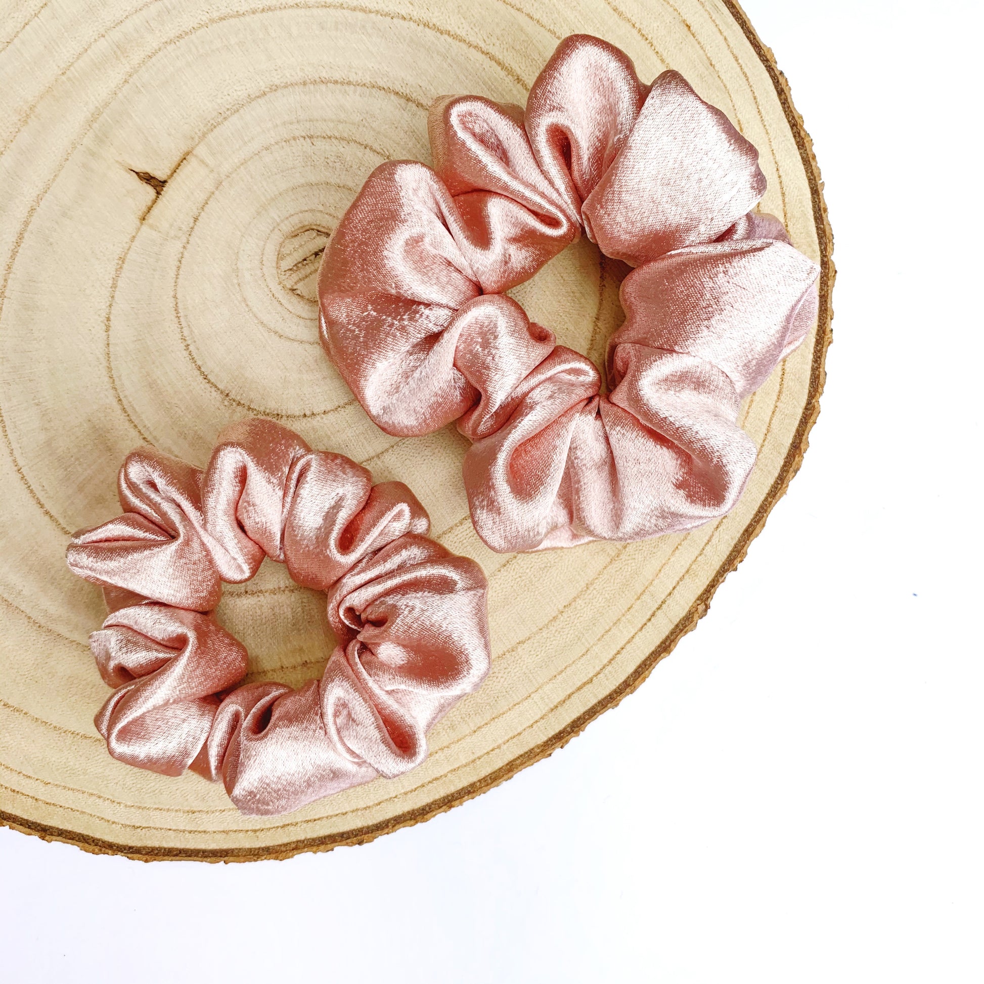 Rose Gold Scrunchie - Polka Dot and Co Australia