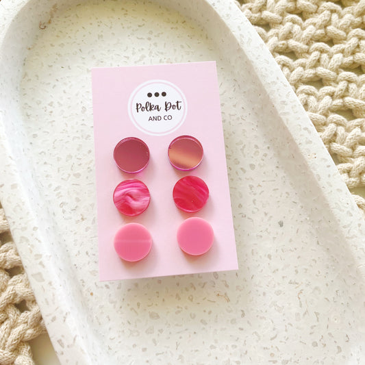 Pretty in Pink Stud Pack